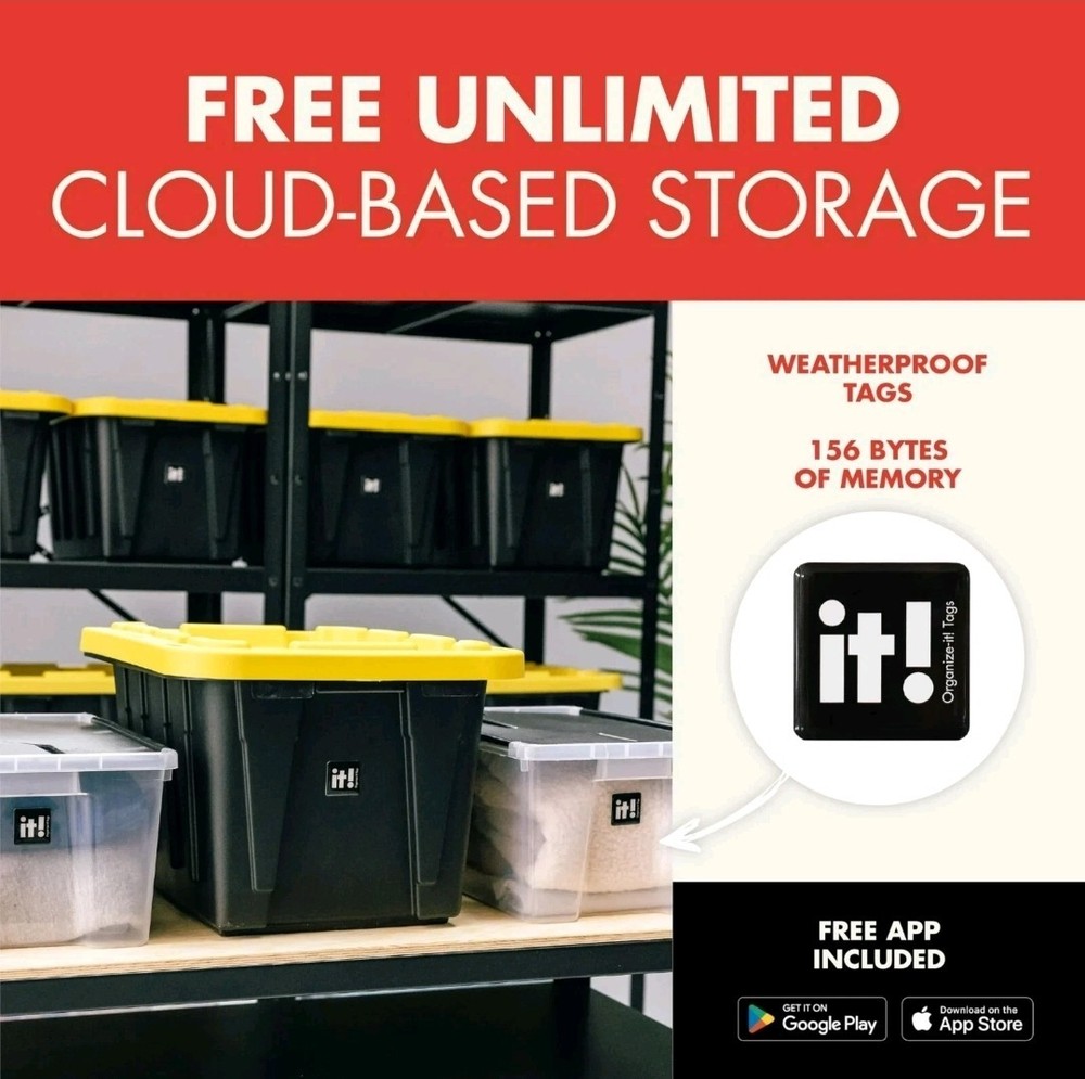 Organize-it Smart Label System - Smart NFC Label System
