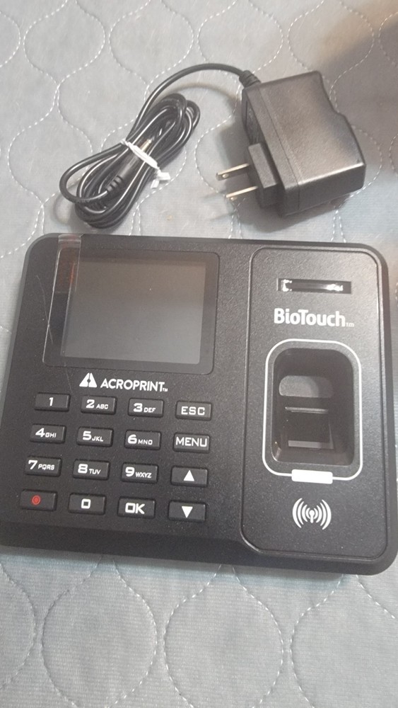 Acroprint BioTouch Standalone Fingerprint Time Attendance