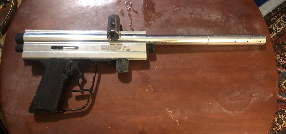 Vintage RAPTER SILVER EAGLE PAINT BALL GUN