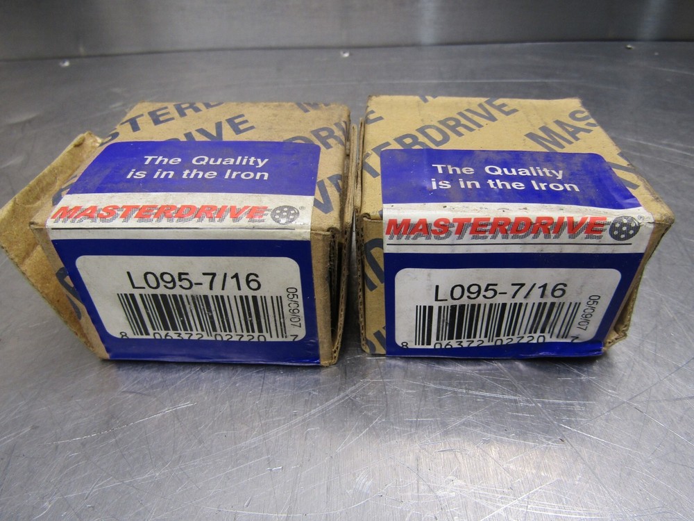 Master Drive L095 Coupling 7/16" Straight Bore