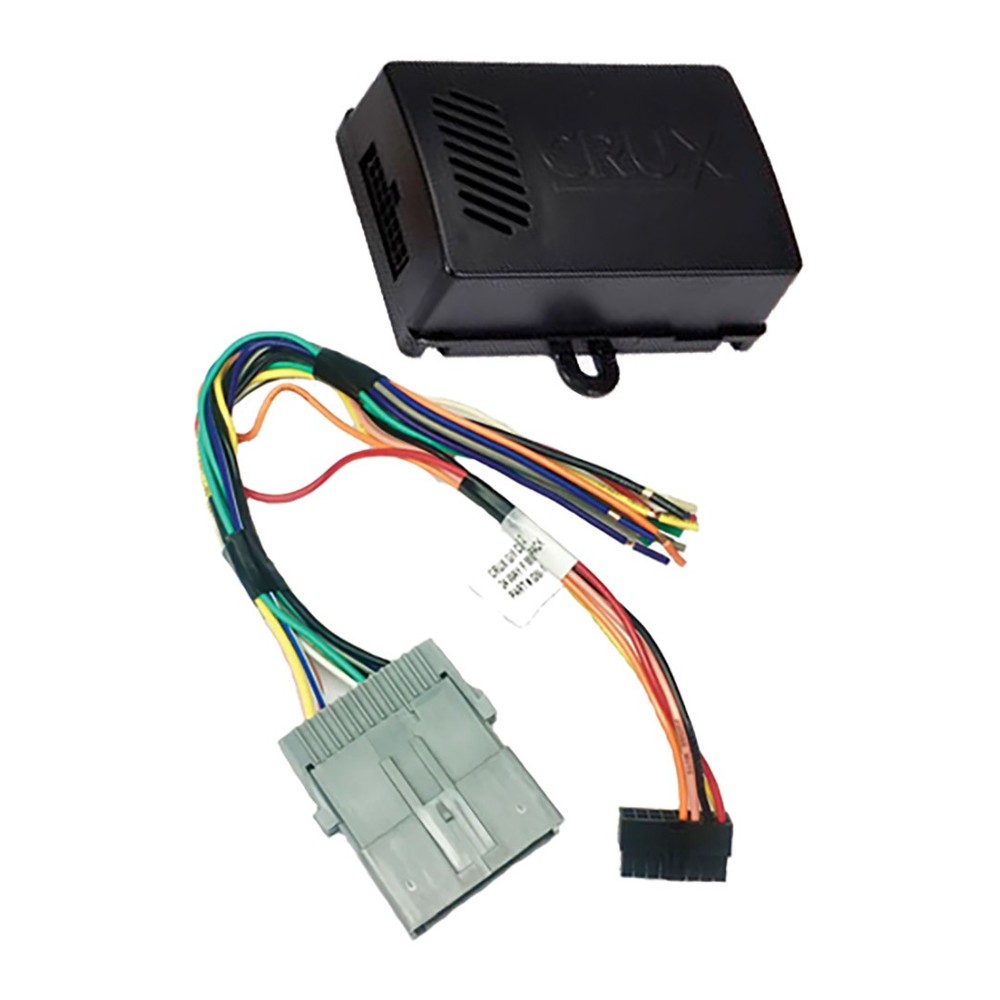Crux SOCGM-17 GM Class II Head Unit Replacement Interface with Chime, Black