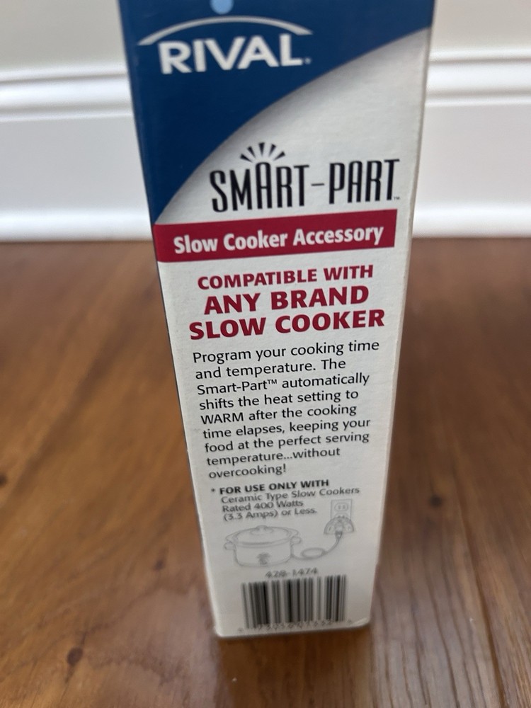 Rival Smart Part Programmable Module SP100 For Slow Cookers & Crock Pots TIMER