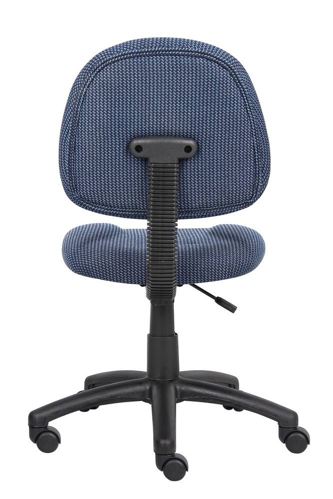 Boss Blue Deluxe Posture Chair MODEL # B315-BE