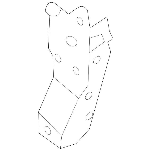 Genuine Nissan Frame Side Member Bracket 751F0-EL030
