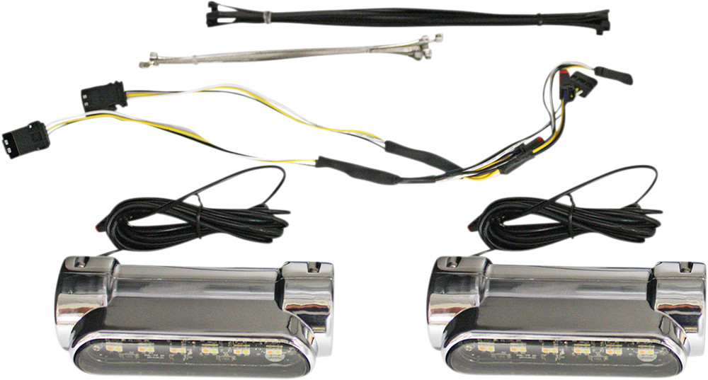 Custom Dynamics Dynamic Amber/White Engine Guard LEDs CD-CB-AW-BCM-C