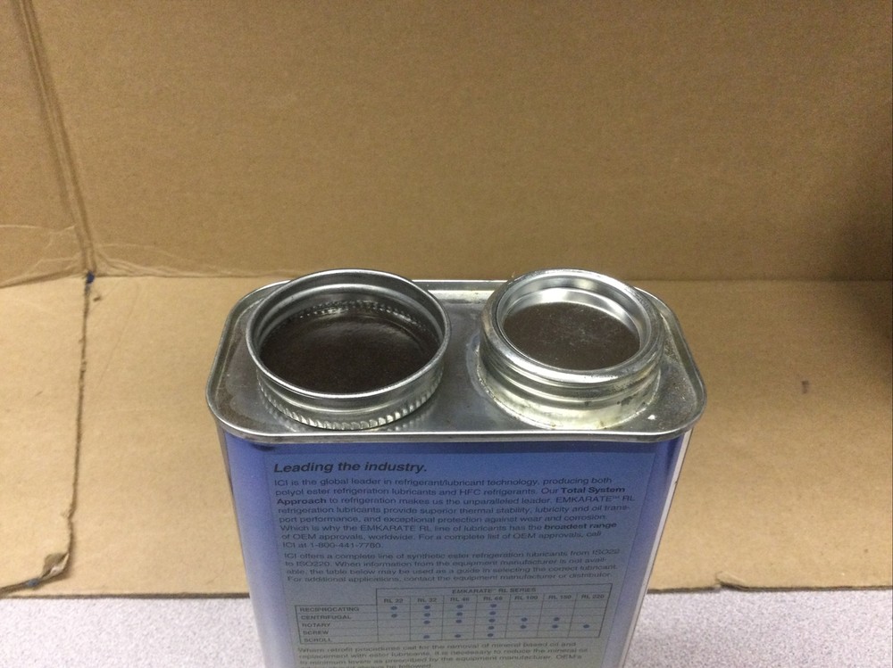 Refrigeration Lubricant RL 32CF Synthetic Polyol Ester 1 Quart