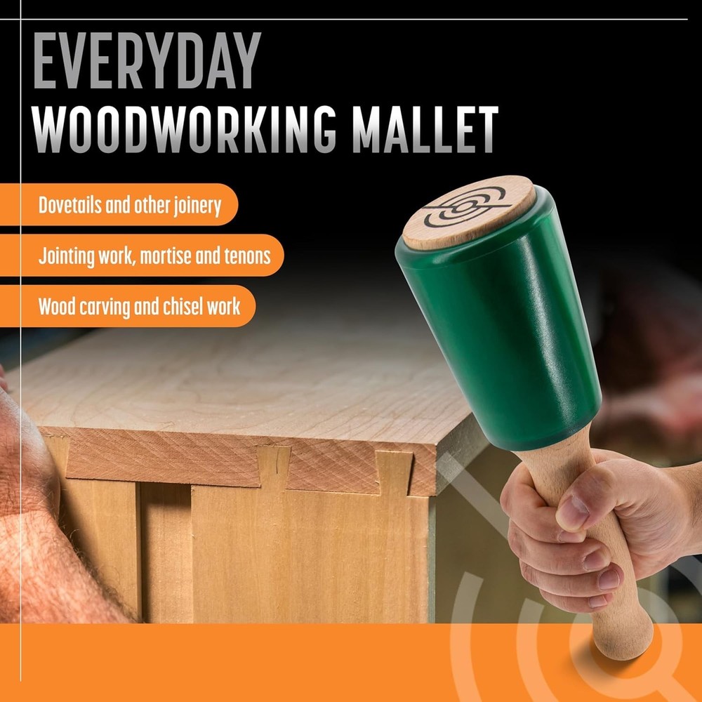 Urethane Mallet for Woodworking - Comfortable Handle