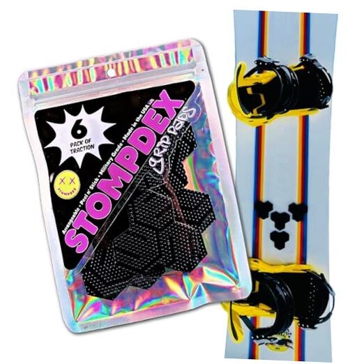 Snowboard Stomp Pads - 6 Pack | Made in USA
