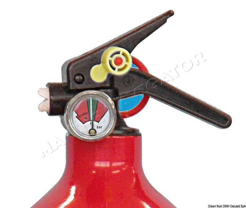 OSCULATI Anf Fire Extinguisher With Afff Med Type-Tested Foam