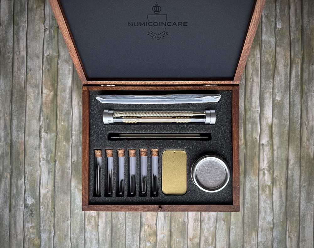 Ancient Coin Cleaning & Preservation Advanced Tool Kit - NumiCoinCare®