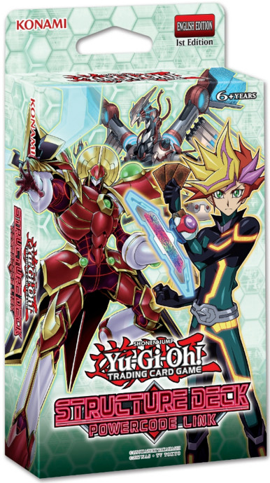 YUGIOH STRUCTURE DECK POWER CODE LINK New *Factory Sealed*