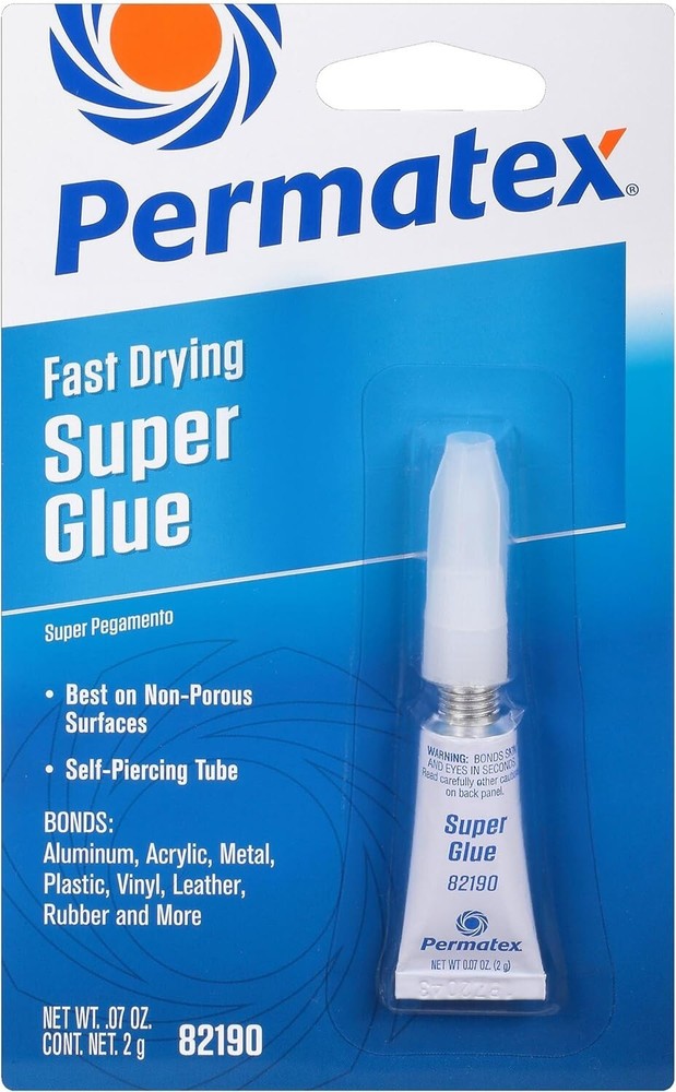 Permatex 82190 Fast Drying Super Glue