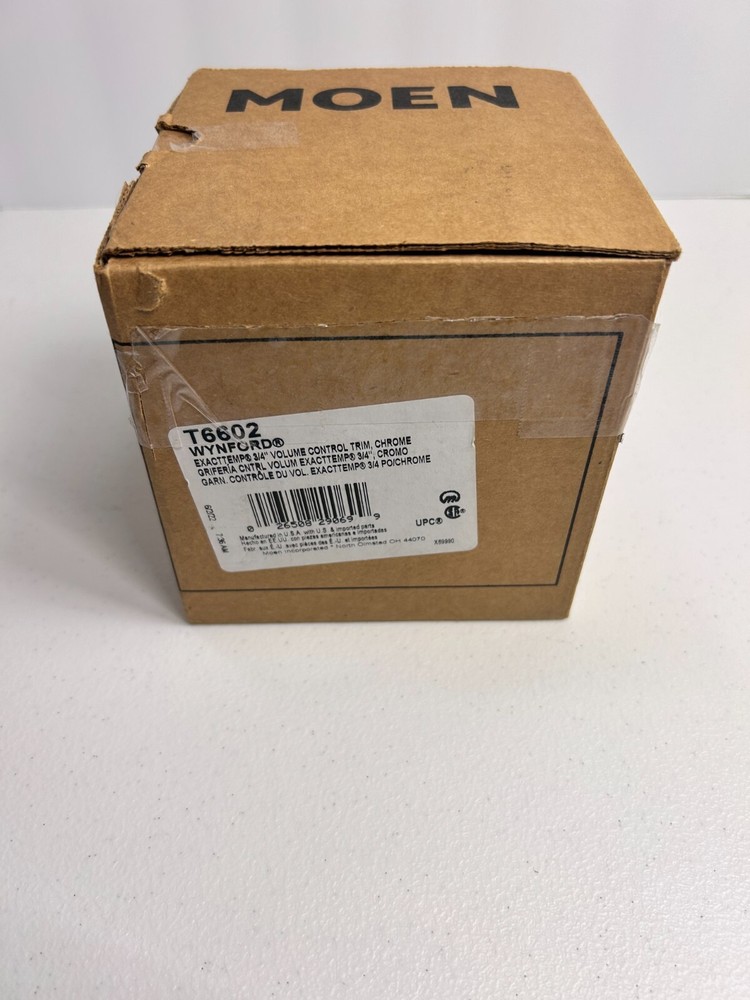 Moen T6602 Wynford Single-Function Volume Control Valve Trim - Chrome