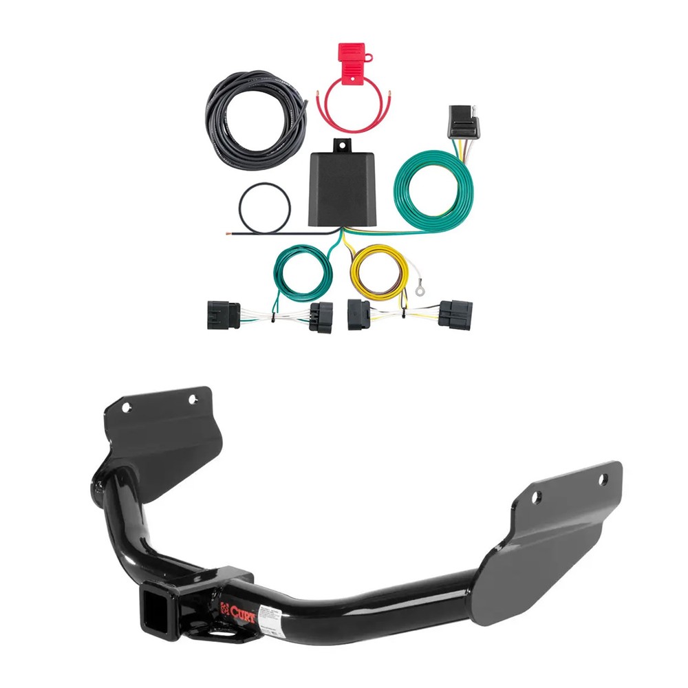 Curt Class 3 Rear Trailer Hitch & Wiring Harness for 2014-2026 Dodge Durango