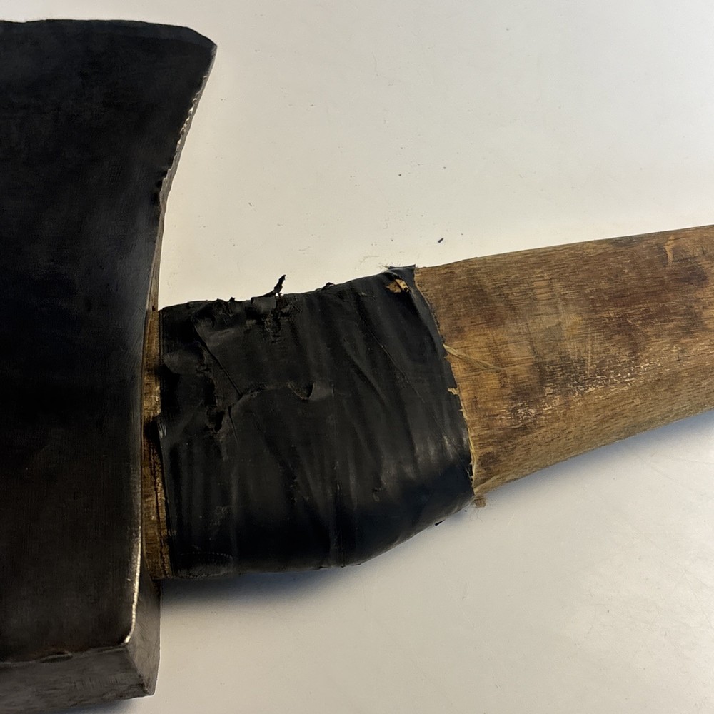 Vintage Unmarked Axe 36” Handle 4.5” Edge Wood Handle