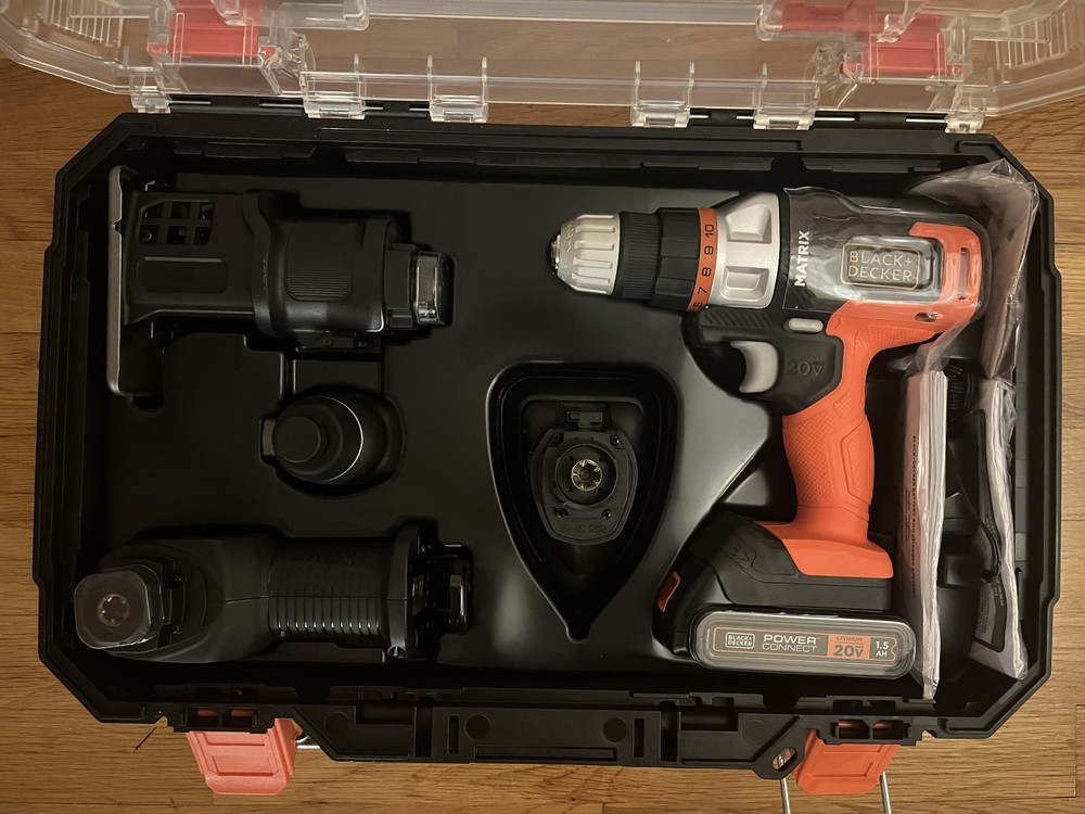 *New* BLACK+DECKER MATRIX 20-volt Max 8-Tool Power Tool Combo Kit with Hard Case