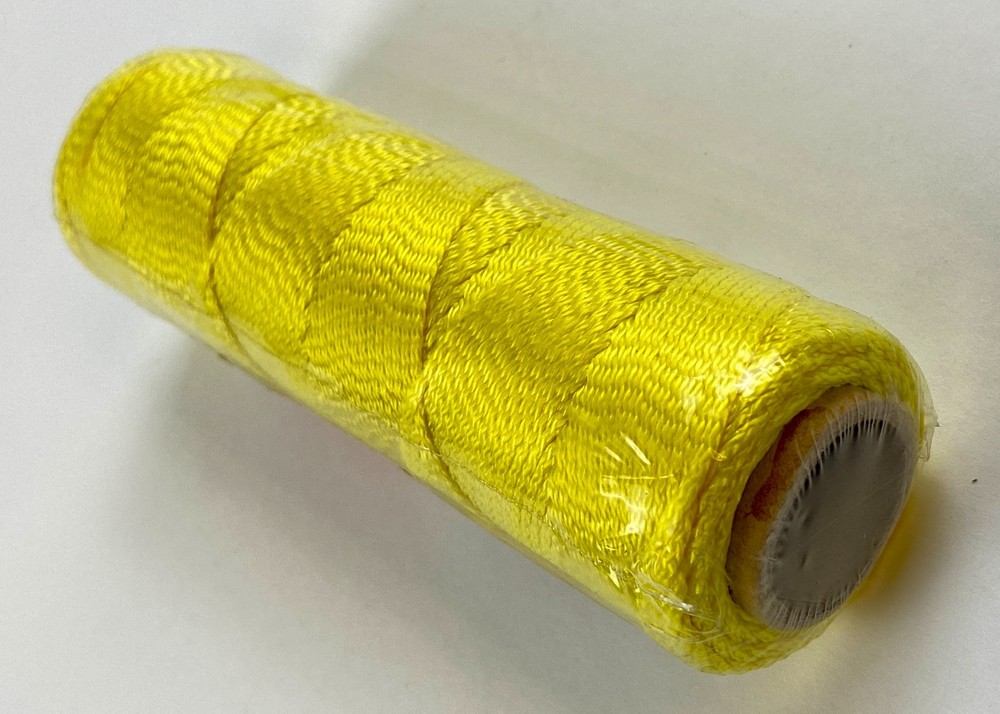 Mason Line Braided Nylon Fluorescent Yellow #18 250 ft