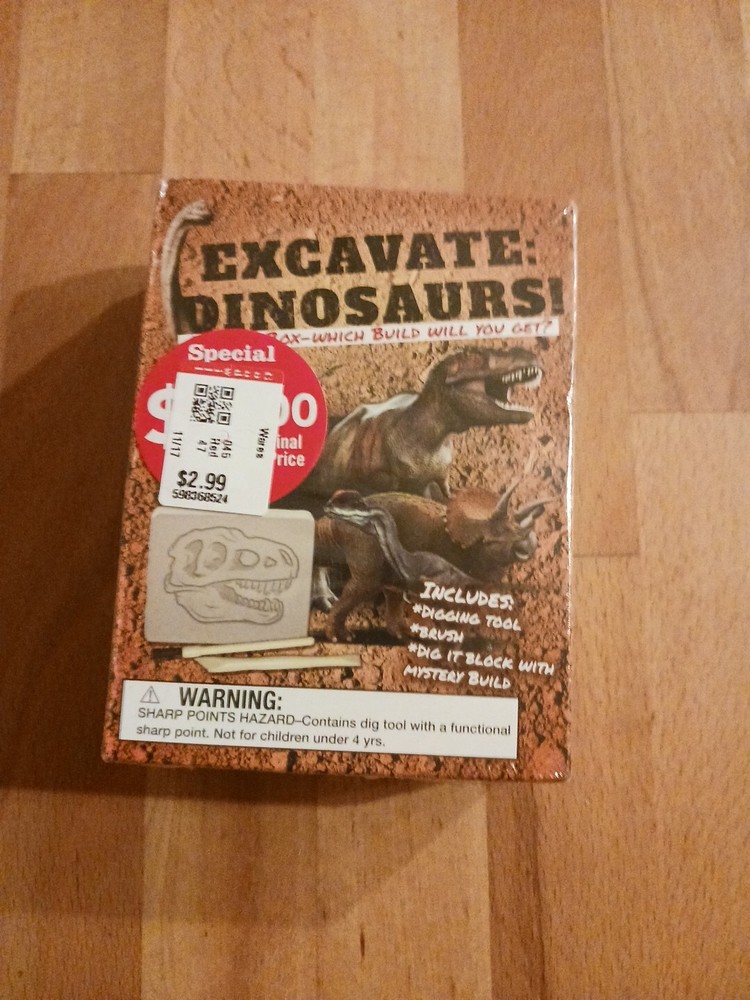 Excavate Dinosaurs Tangerine Press Scholastic Brand New