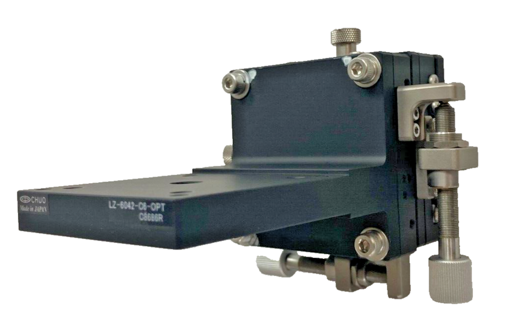 Chuo 2 Axis Manual Stage Linear Positioner Micromanipulators LD 6042-SR6 10847