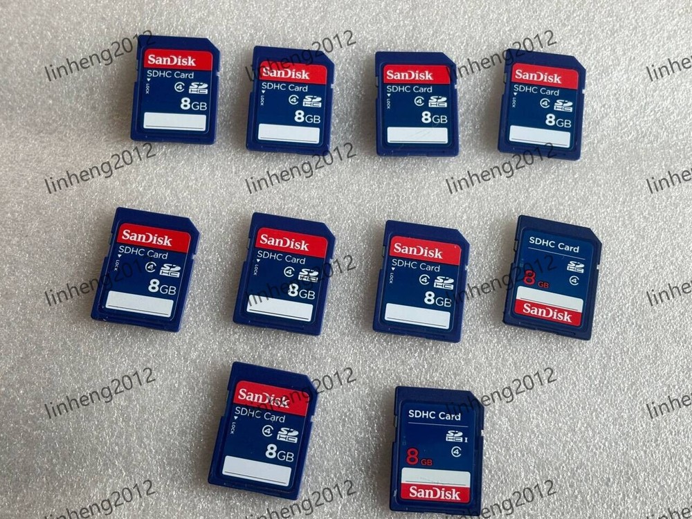 10PCS  SANDISK  SD  SDHC  8GB Memory card