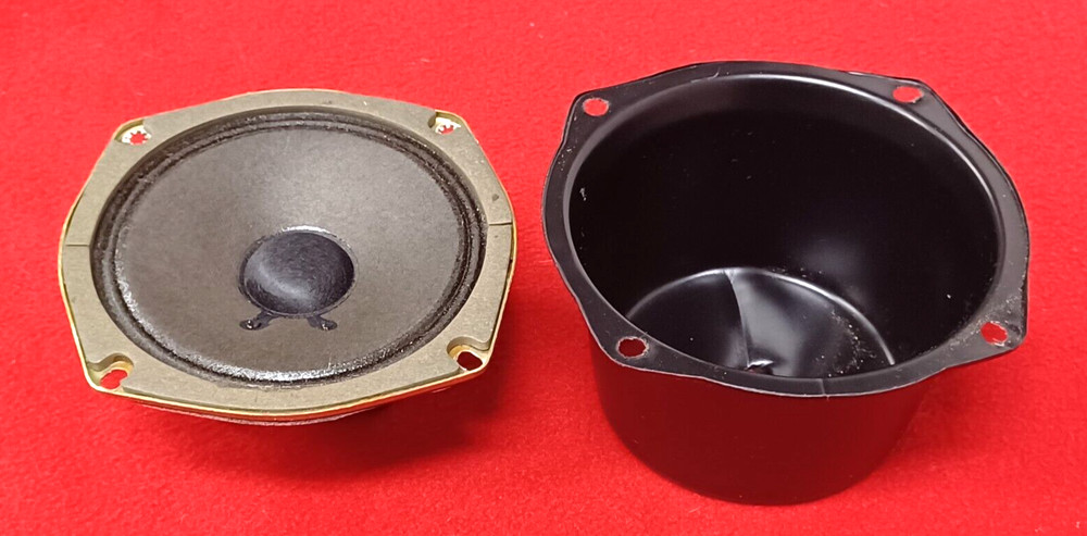 1970s CRITERION CR-VI Mid-Range SPEAKER with Original Plastic Isolation Cup