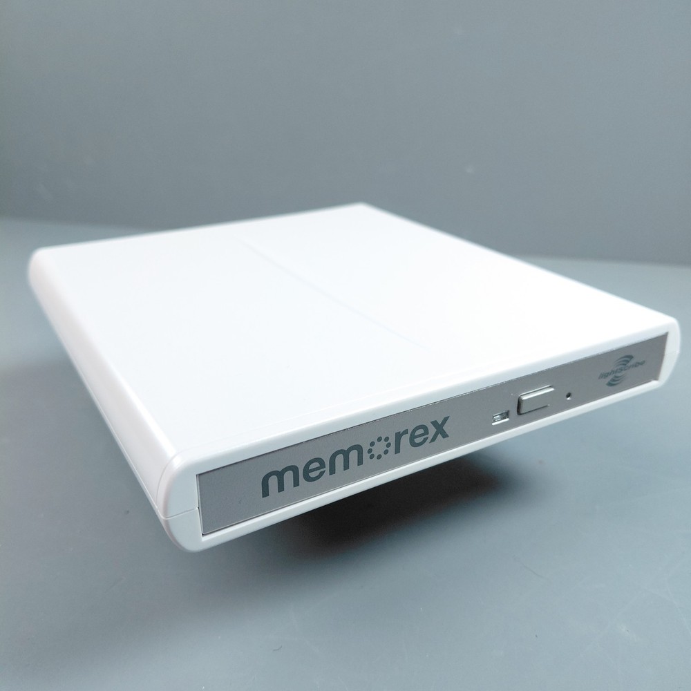 Memorex External DVD / CD Recorder Writer White.