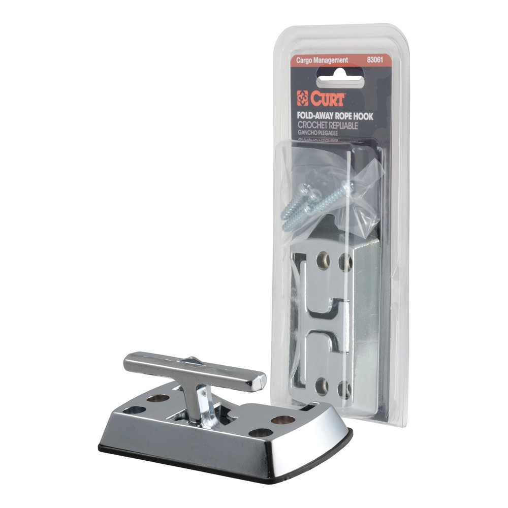Curt Fold-Away Rope Hook (1,200 lbs, Packaged)