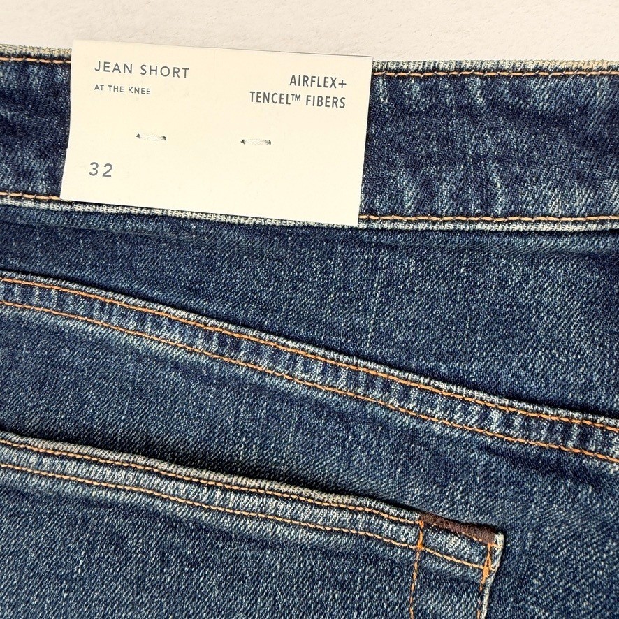 American Eagle AirFlex+ Denim Shorts Size 32 NWT Stretch