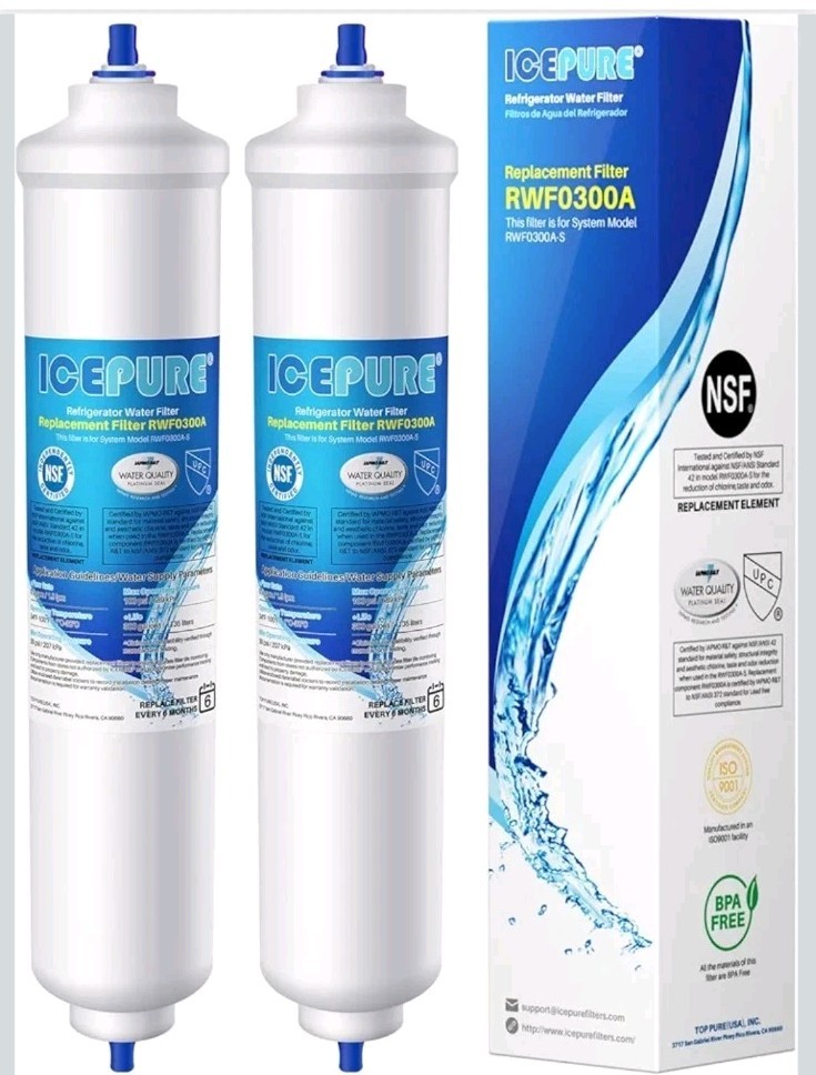 GXRTDR Water Filter For Samsung DA29-10105J HAFEX/EXP WHKF- IMTO - 2 PACK