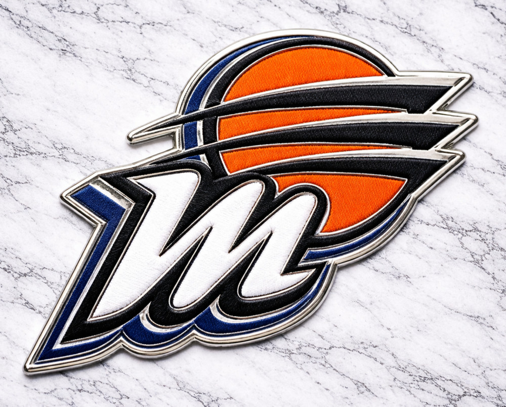 PHOENIX MERCURY LOGO WNBA EMBROIDERED IRON ON PATCH 3"X3" FREE SHIP & TRACKING