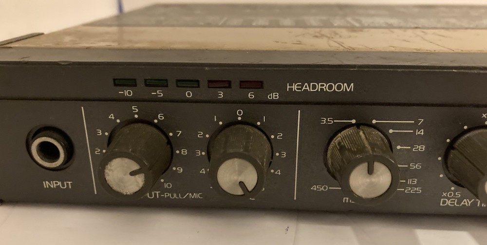 Ibanez DM1000 Digital Delay Vintage Multi-Effects Processor Tested Works Japan