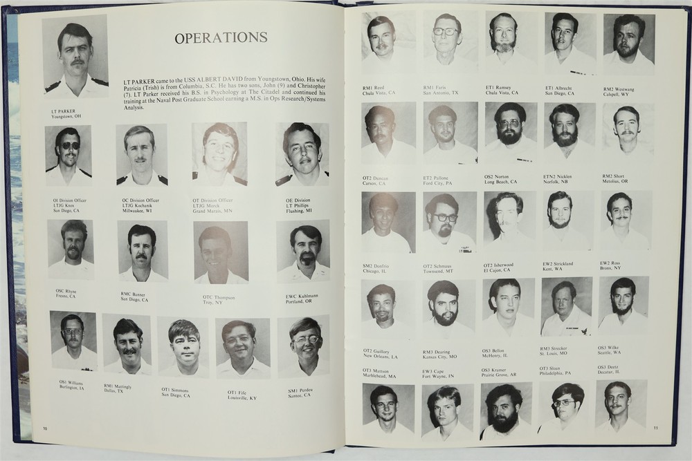 USS Albert David (FF-1050) 1978 Westpac Deployment Cruise Book