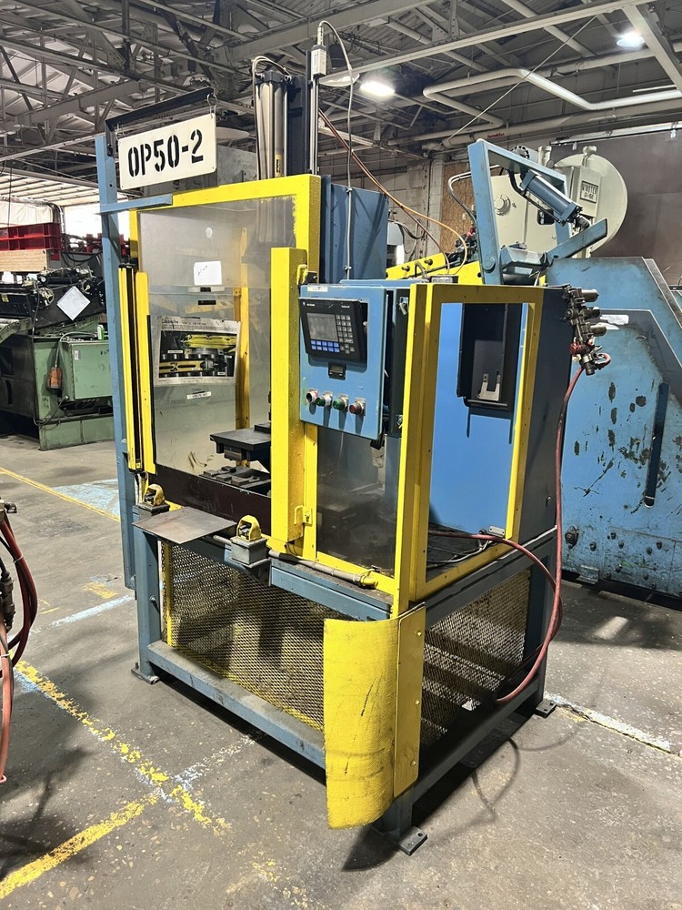 1 Ton Hydraulic Press • Custom Industrial Assembly Press, AB PanelView 550