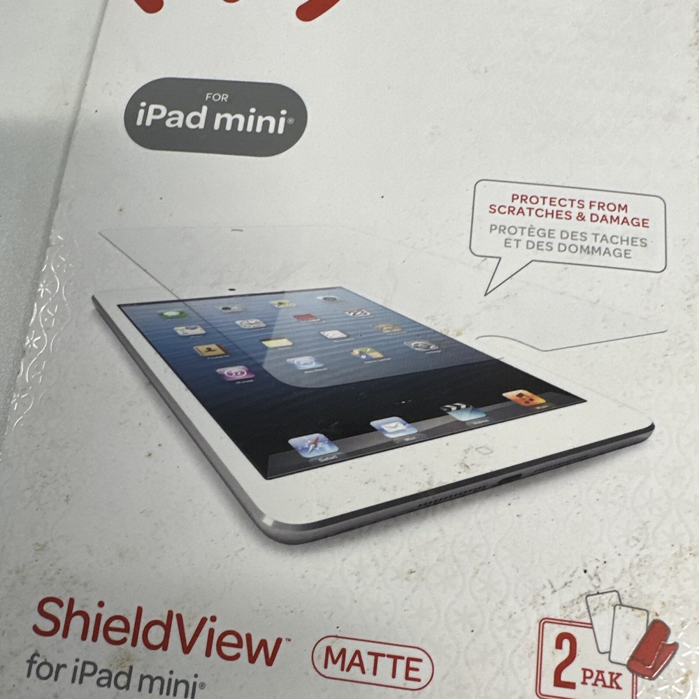 Speck Shieldview Matte 2-PACK for iPad Mini NEW/SEALED Package