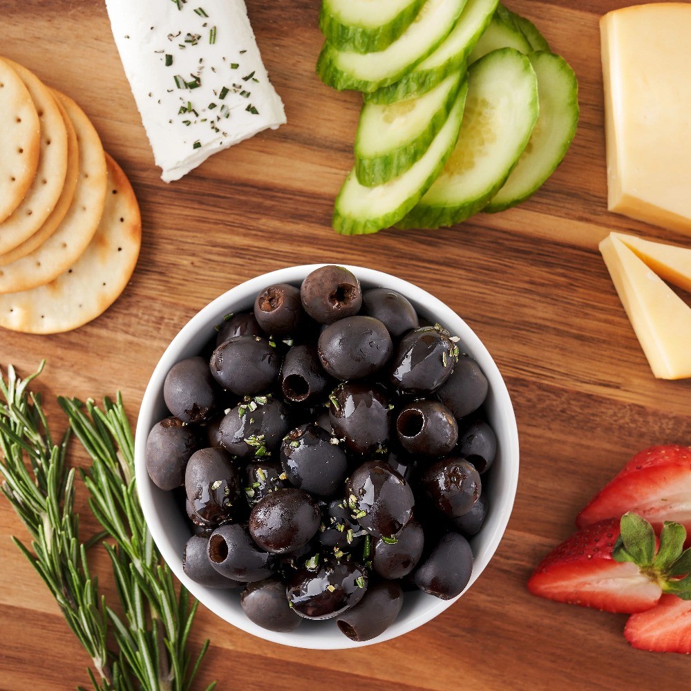 (3 pack) Great Value Medium Pitted Black Olives, 6 oz