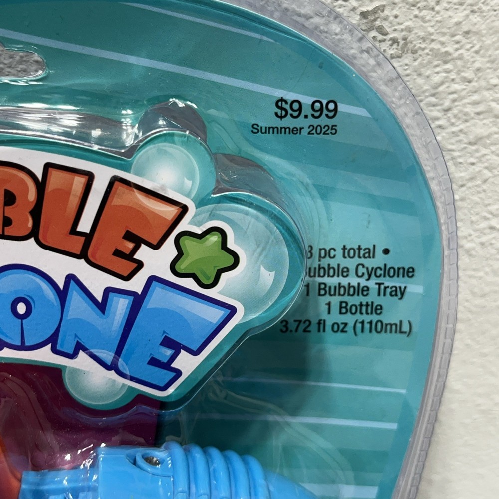 Bubble Cyclone Bubble Maker Fan Propelled New NIB