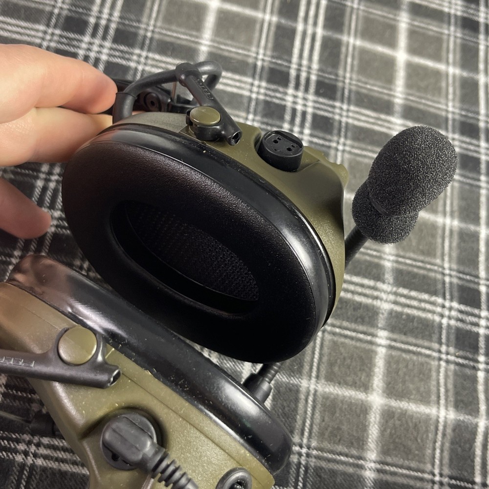 3M PELTOR ComTac V (MT20H682FB-47 GN) Headset Single Comm, Single DL