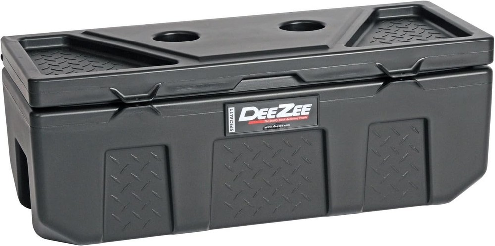 Lightweight & Durable Poly Plastic Storage Chest - 3.6 Cu. Ft. Capacity
