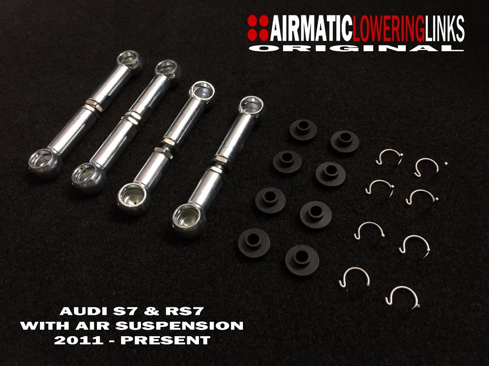 AUDI S7 RS7 (C7) LOWERING LINKS KIT - (PREMIUM FULLY ADJUSTABLE LINKS) MODULE
