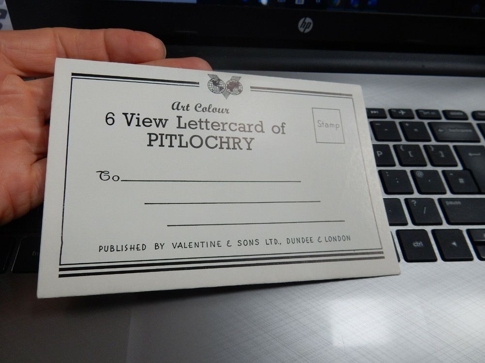 LETTERCARD   VGC  PITLOCHRY