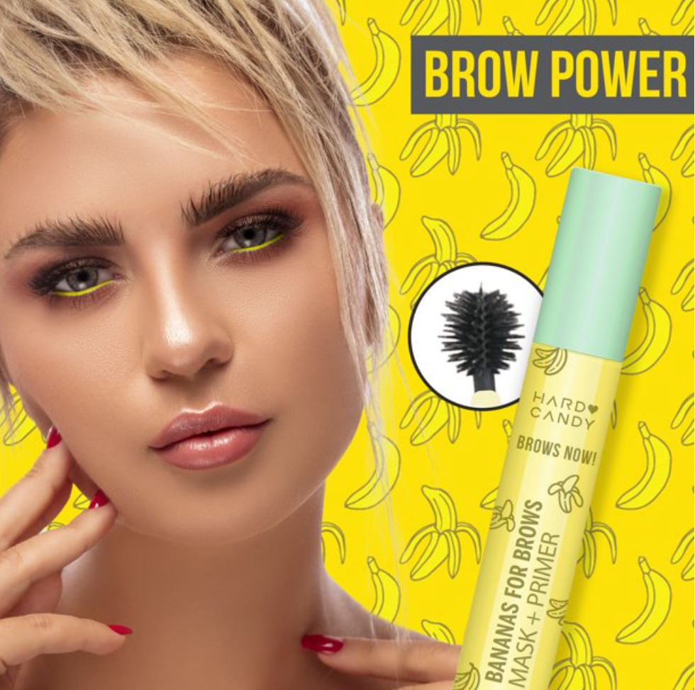 Hard Candy Brows Now! BANANAS for BROWS , 0.43 oz BROW MASK + PRIMER!