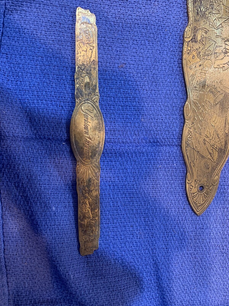 Decorative Brass Plates For Muzzle Loader Rifles (112)