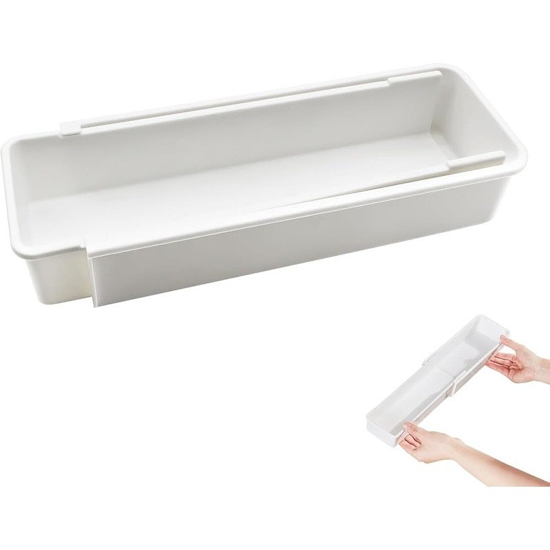 Adjustable Drawer Organizer W/ Double Layer Design Kitchen Bathroom Office New