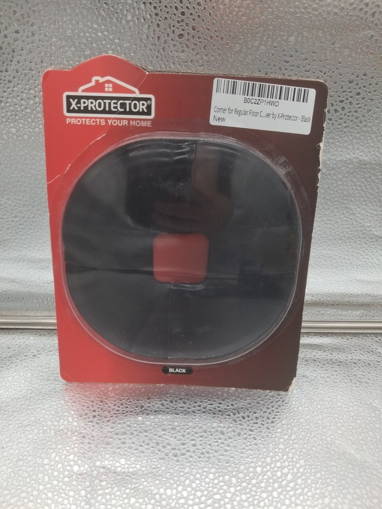 X-Protector Black Corners For Floor Cord Covers