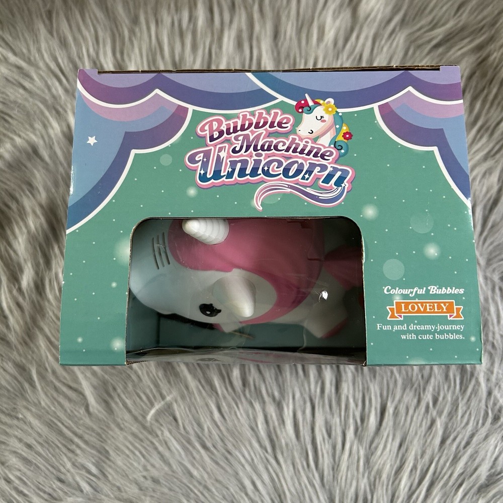 Unicorn Bubble Machine Blower Kids Toy