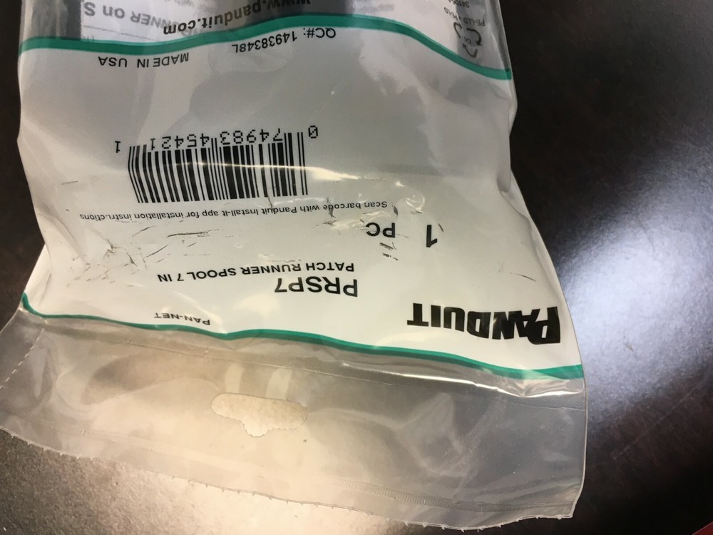 Panduit (PRSP7) Patch Runner Spool 7” *** Free Shipping ***