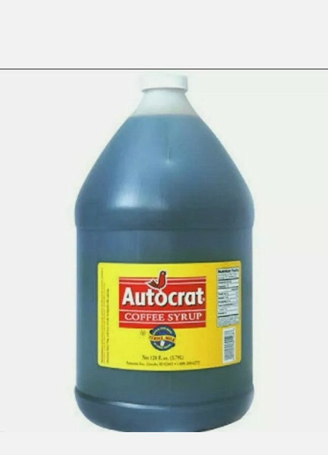 1 Gallon (128 oz) AUTOCRAT COFFEE SYRUP