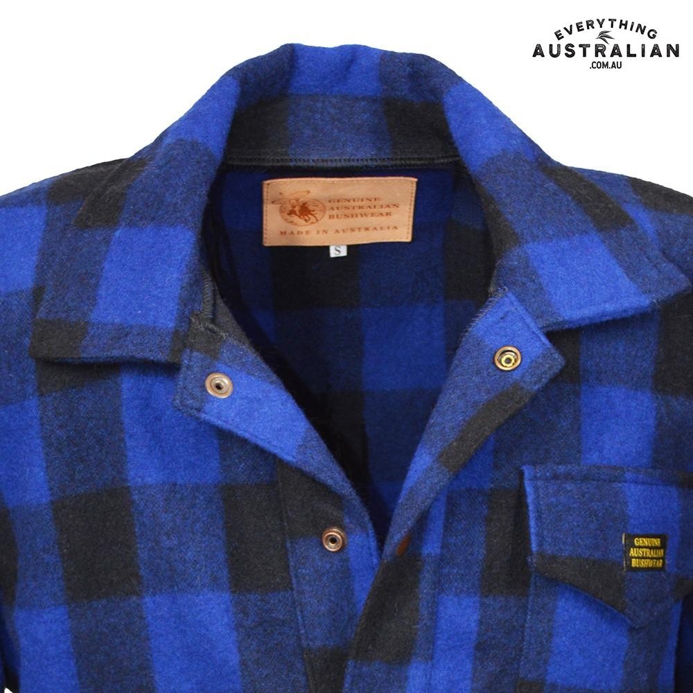 G.A.B. Bush Shirt Half-Open Navy