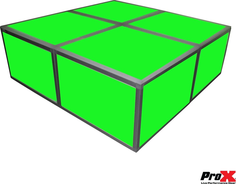 LUMO STAGE 24" Acrylic Platform Stage Section Riser 2' x 2'