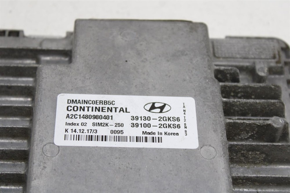 ECU ECM COMPUTER 2018 SANTA FE 391002GKS6 1448342